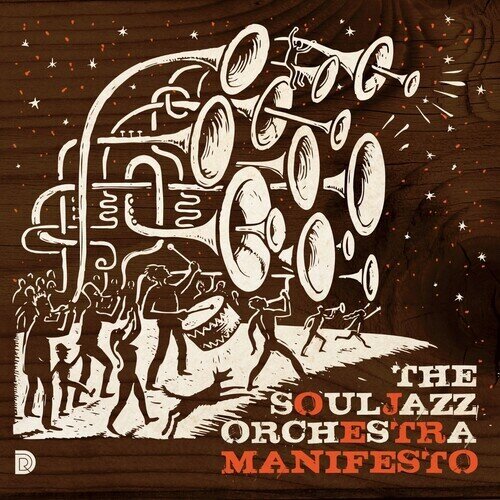 The Souljazz Orchestra - Manifesto 2025 Reissue, Limited Edition, Orange Vinyl, LP