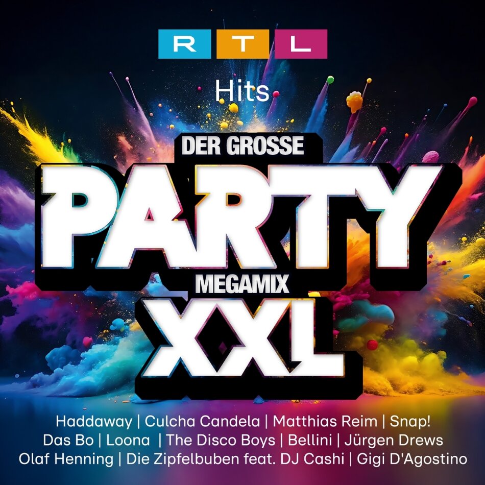 RTL Hits - Der Grosse Party Megamix XXL 2 CDs