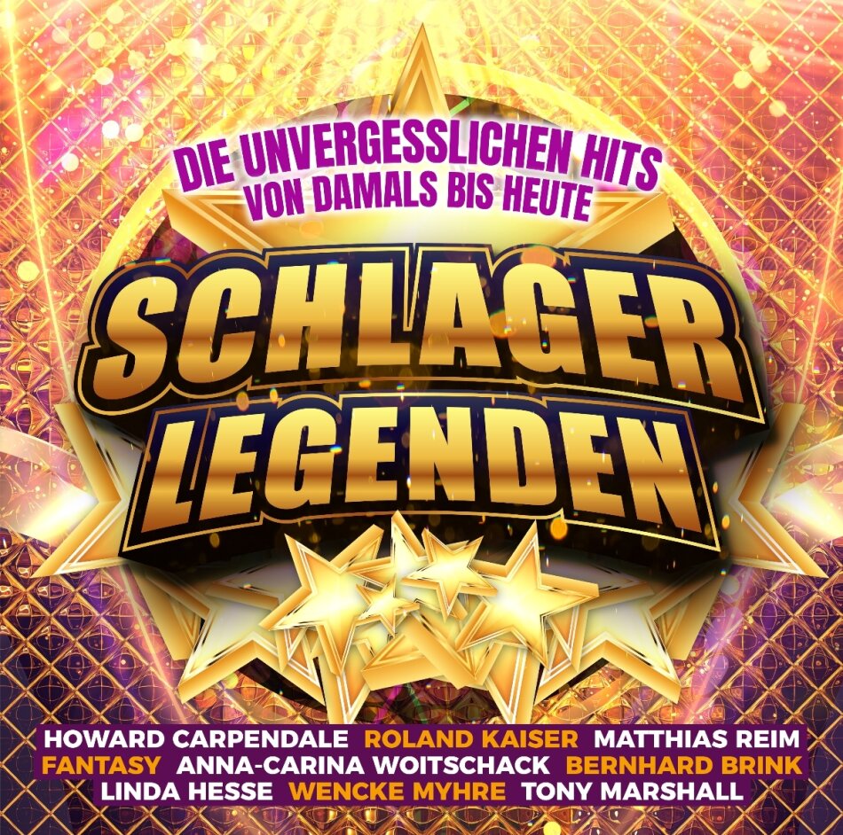 Schlager Legenden - Die Unvergesslichen Hits 2 CDs