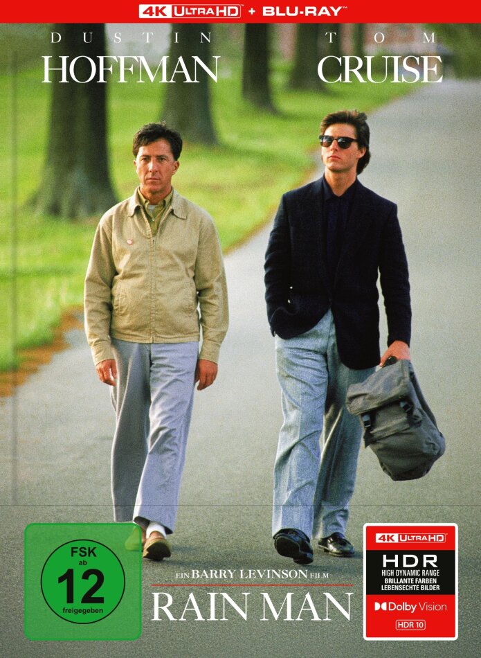 Rain Man (1988) Limited Edition, Mediabook, 4K Ultra HD + Blu-ray