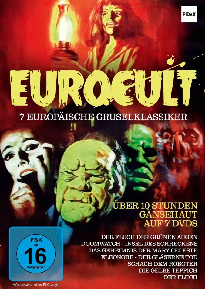 Eurocult - 7 europäische Gruselklassiker 7 DVDs