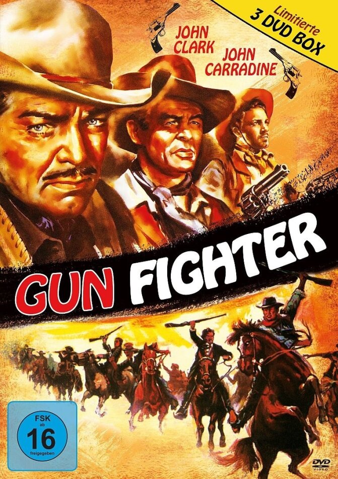 Gun Fighter - Gun-Rider / Mountains / Billy the Kid Édition Limitée, 3 DVD