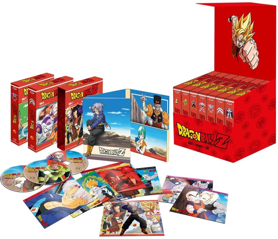Dragon Ball Z - Box Set 1: Box 1-7 Limited Edition, 21 Blu-rays