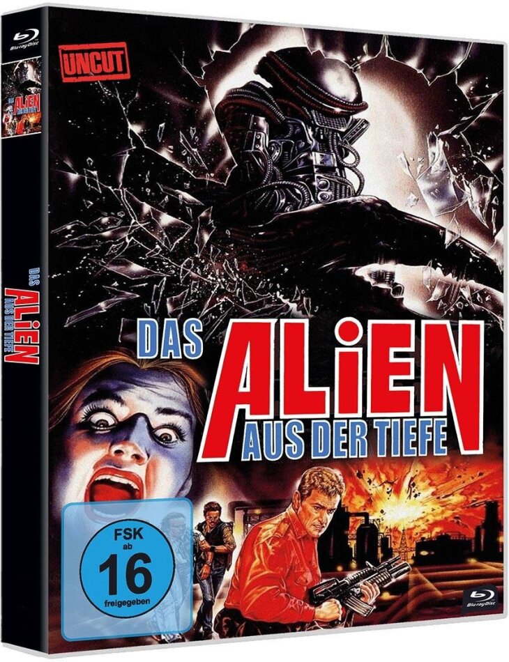 Das Alien aus der Tiefe (1989) Scanavo Edition, Édition Limitée, Uncut