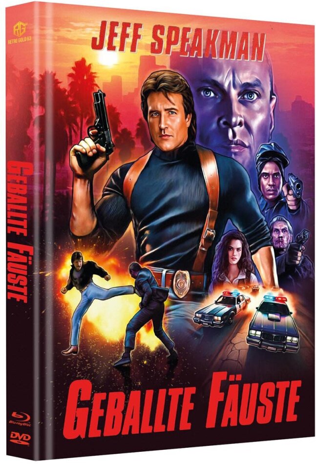 Geballte Fäuste (1993) Cover B, Limited Edition, Mediabook, Blu-ray + DVD