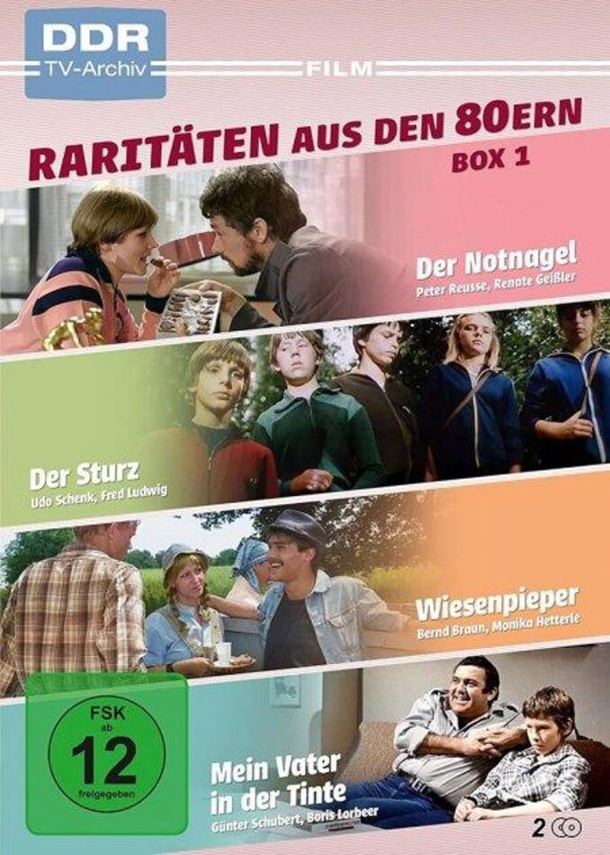 Raritäten aus den 80ern - Box 1 DDR TV-Archiv, 2 DVDs