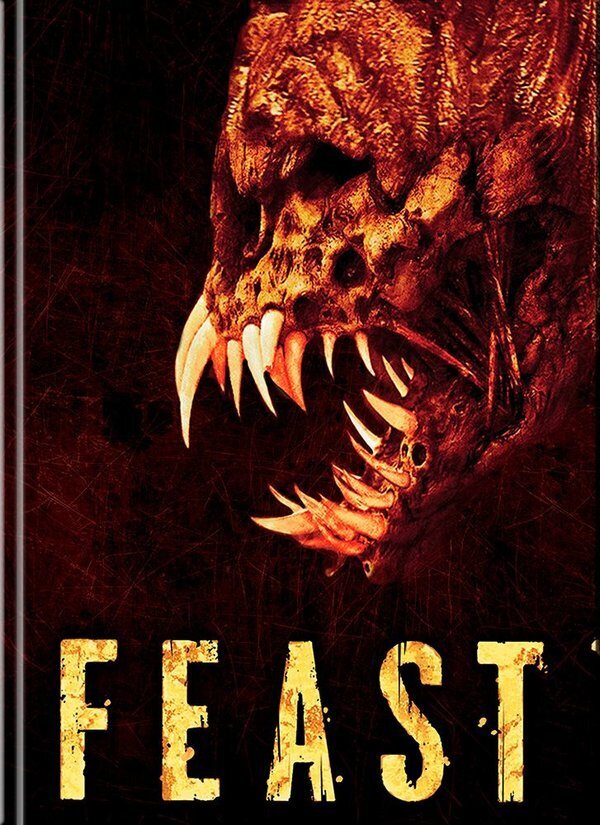 Feast (2005) Cover B, Limited Edition, Mediabook, Blu-ray + DVD