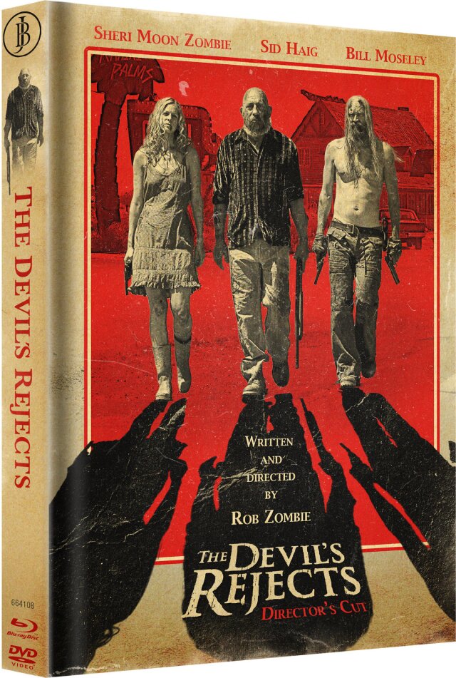 The Devil's Rejects (2005) Cover C, Director's Cut, Limited Edition, Mediabook, Uncut, Blu-ray + 2 DVDs