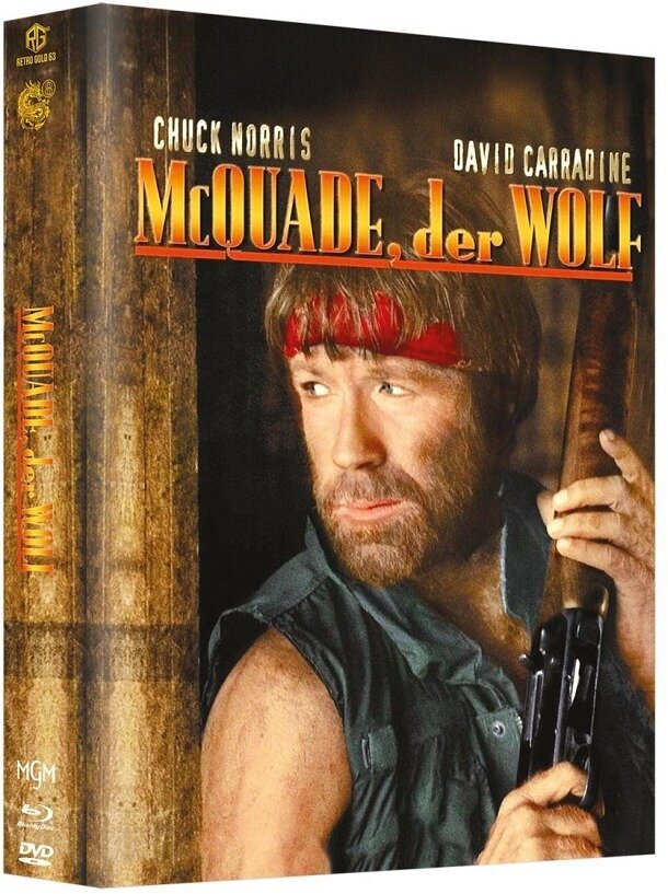 McQuade, der Wolf (1983) Cover B, Limited Edition, Mediabook, Blu-ray + DVD