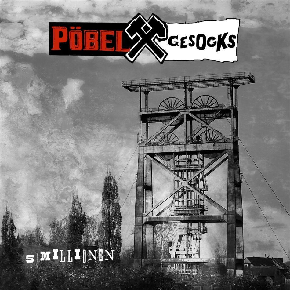Poebel & Gesocks - 5 Millionen 2025 Reissue, Schwarze Kohle Vinyl, LP