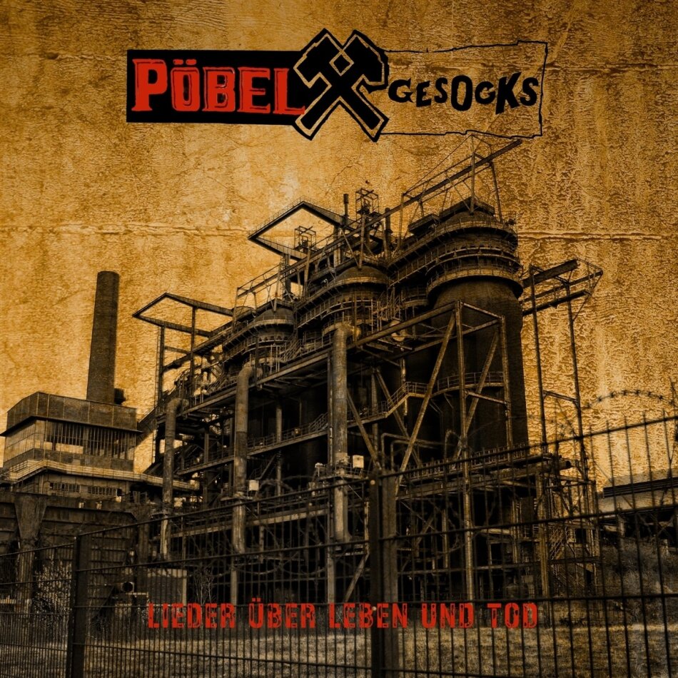 Poebel & Gesocks - Lieder Über Leben Und Tod 2025 Reissue, Todschwarzes Vinyl, LP