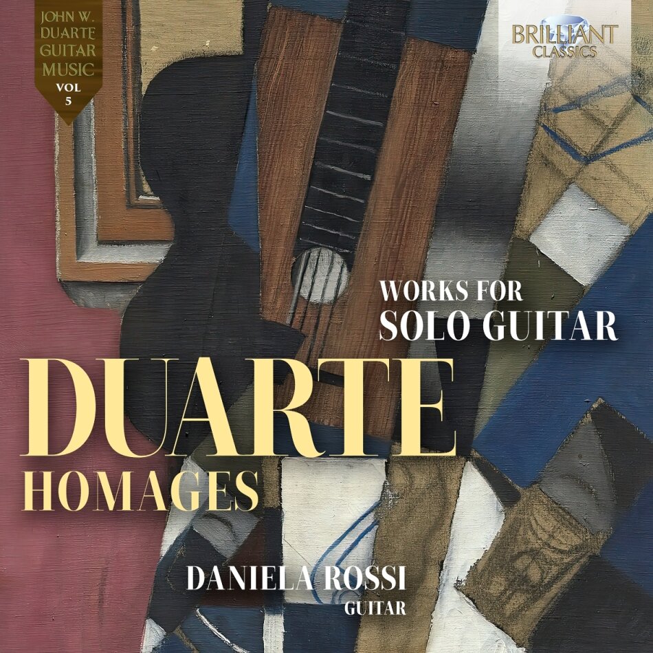 Daniela Rossi - Duarte: Homages Works For Guitar Solo