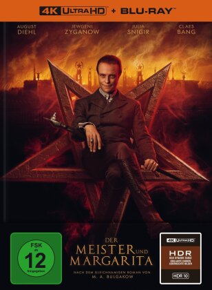 Der Meister und Margarita (2023) (Limited Edition, Mediabook, 4K Ultra HD + Blu-ray)
