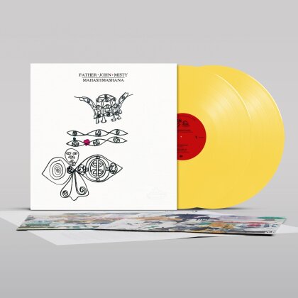 Father John Misty (Josh Tillman/Ex-Fleet Foxes) - Mahashmashana (2025 Reissue, bella union, Yellow Vinyl, 2 LPs)