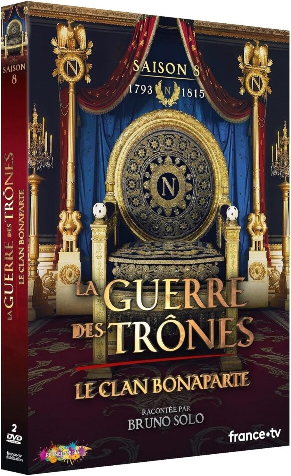La guerre des trônes - La véritable histoire de l'Europe - Saison 8 2 DVDs