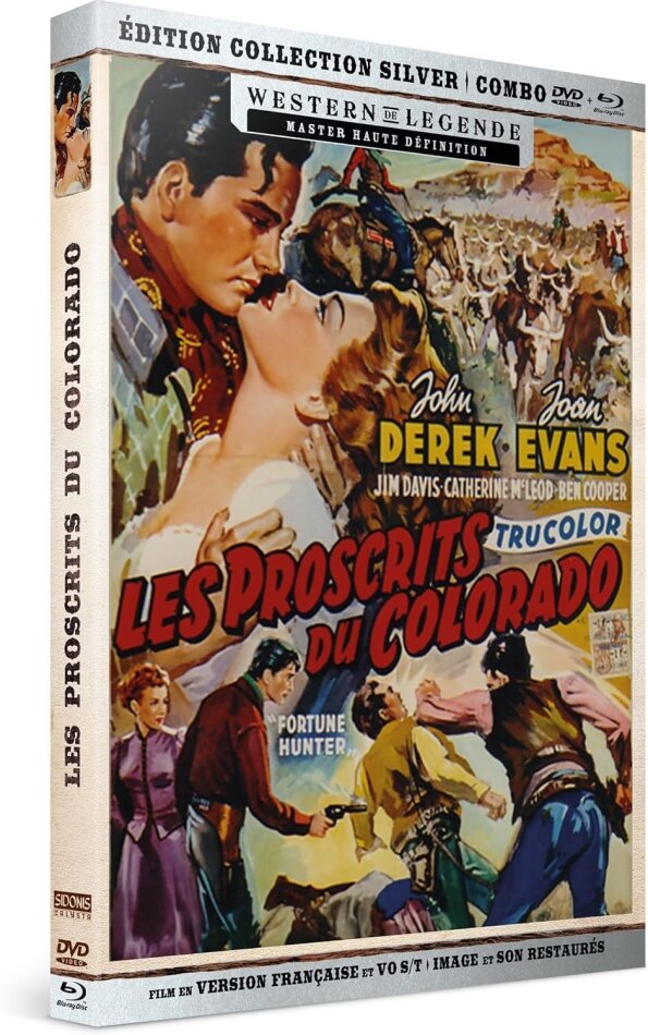 Les Proscrits du Colorado (1954) Édition Collection Silver, Western de Légende, Blu-ray + DVD