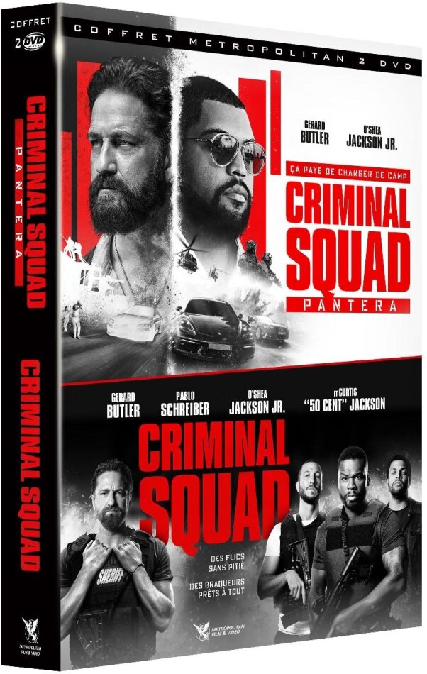 Criminal Squad (2018) / Criminal Squad 2 : Pantera (2024) 2 DVD