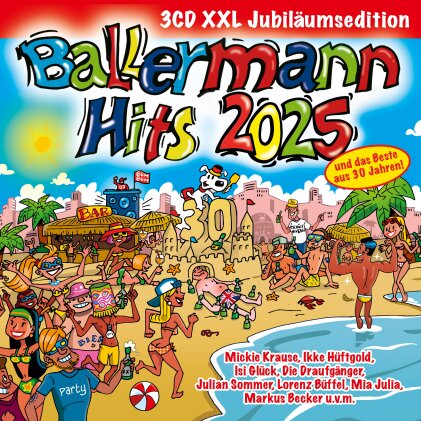 Ballermann Hits 2025 - XXL Jubil&auml;umsversion (3 CDs)