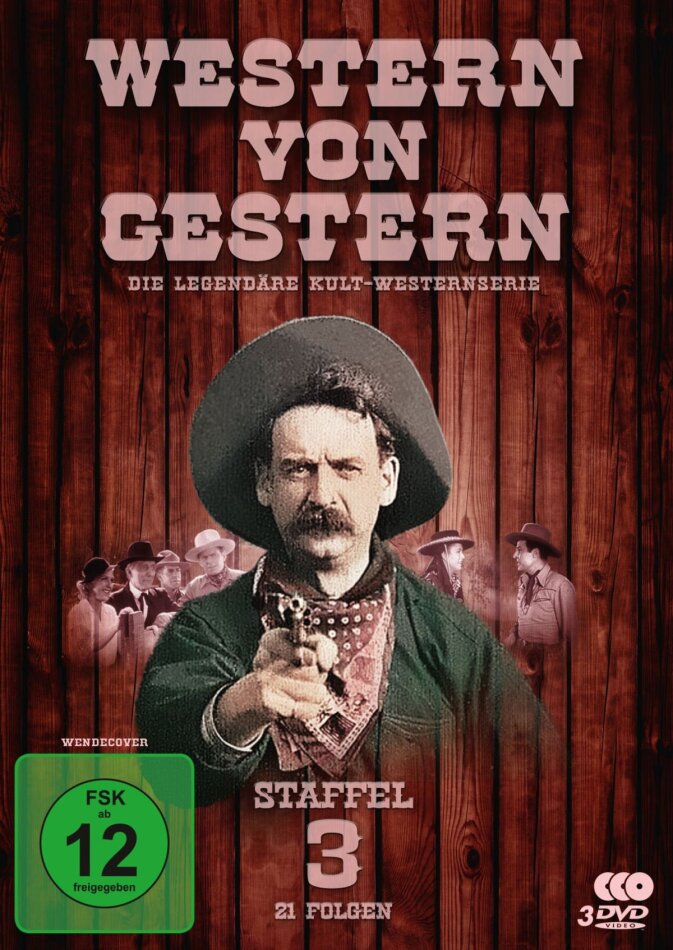 Western von Gestern - Staffel 3 Neuauflage, 3 DVDs