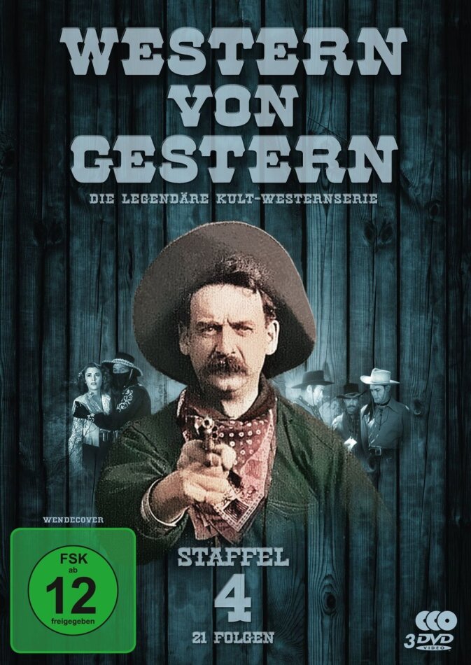 Western von Gestern - Staffel 4 Neuauflage, 3 DVDs