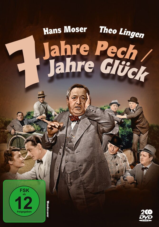 Sieben Jahre Pech / Sieben Jahre Glück Neuauflage, 2 DVDs