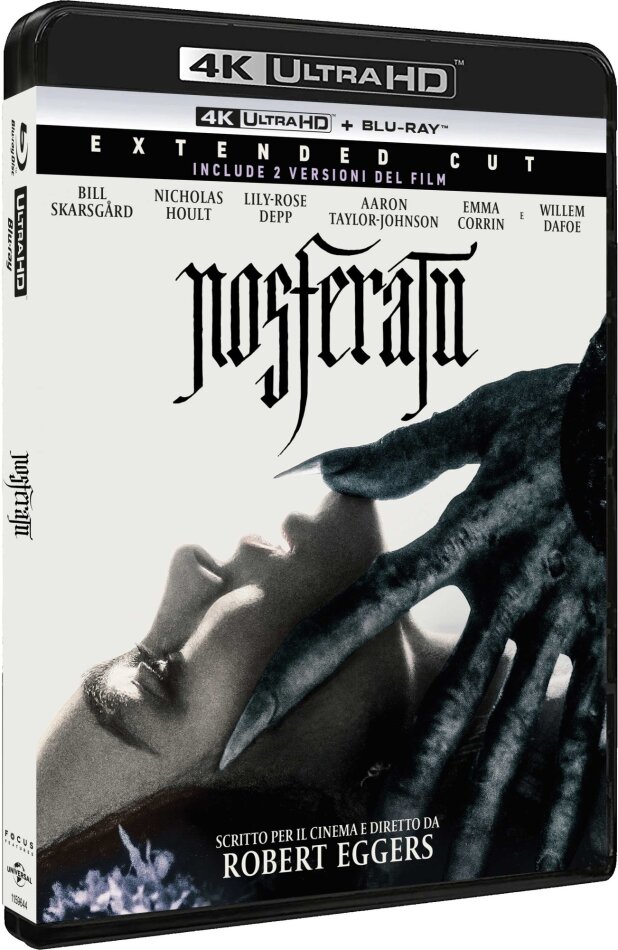 Nosferatu (2024) Extended Edition, Kinoversion, 4K Ultra HD + Blu-ray
