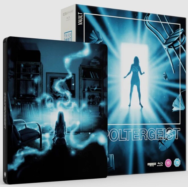 Poltergeist (1982) The Film Vault, Limited Special Edition, Steelbook, 4K Ultra HD + Blu-ray