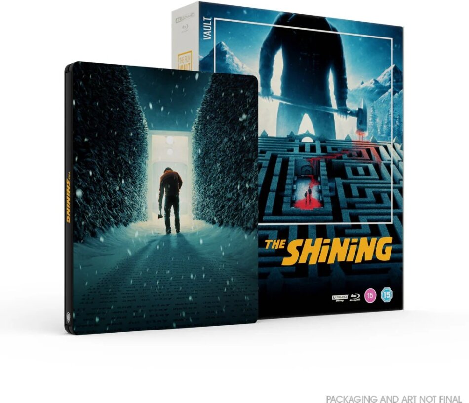 The Shining (1980) The Film Vault, Limited Special Edition, Steelbook, 4K Ultra HD + Blu-ray