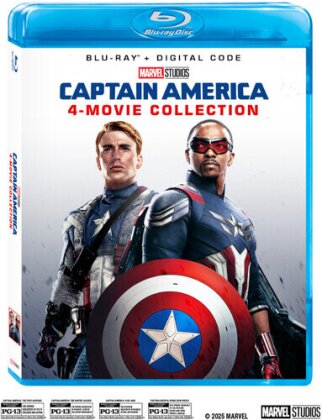 Captain America - 4-Movie Collection (4 Blu-rays)