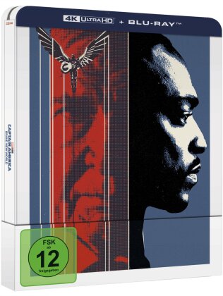 Captain America: Brave New World (2025) (Limited Edition, Steelbook, 4K Ultra HD + Blu-ray)