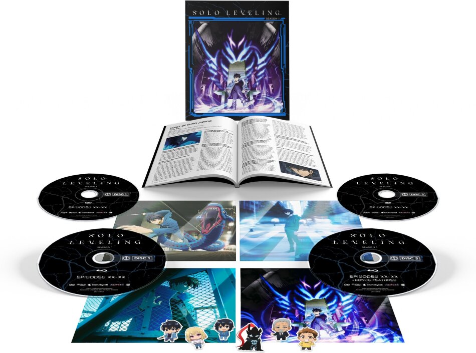 Solo Leveling - Season 1 Limited Edition, 2 Blu-rays + 2 DVDs