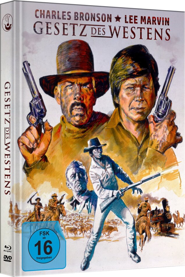 Gesetz des Westens (1974) Cover B, Limited Edition, Mediabook, Blu-ray + DVD