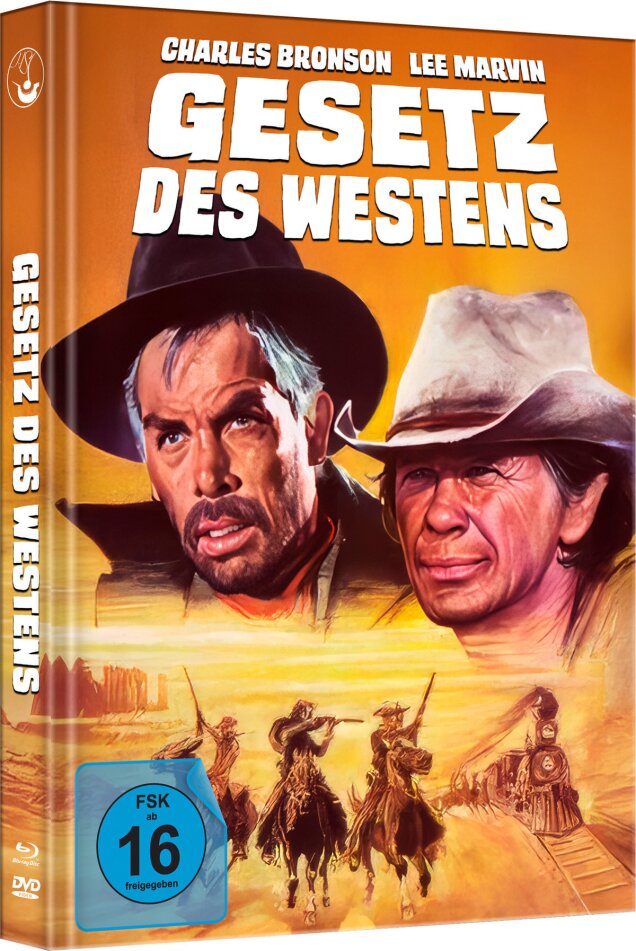 Gesetz des Westens (1974) Cover A, Limited Edition, Mediabook, Blu-ray + DVD