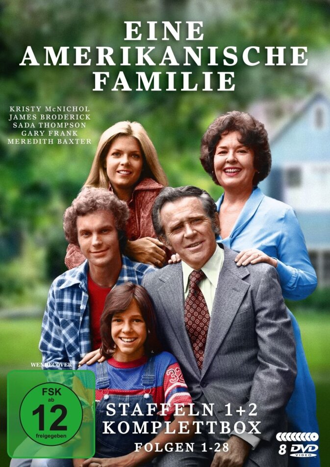 Eine amerikanische Familie - Staffeln 1 & 2 Complete box, 8 DVDs