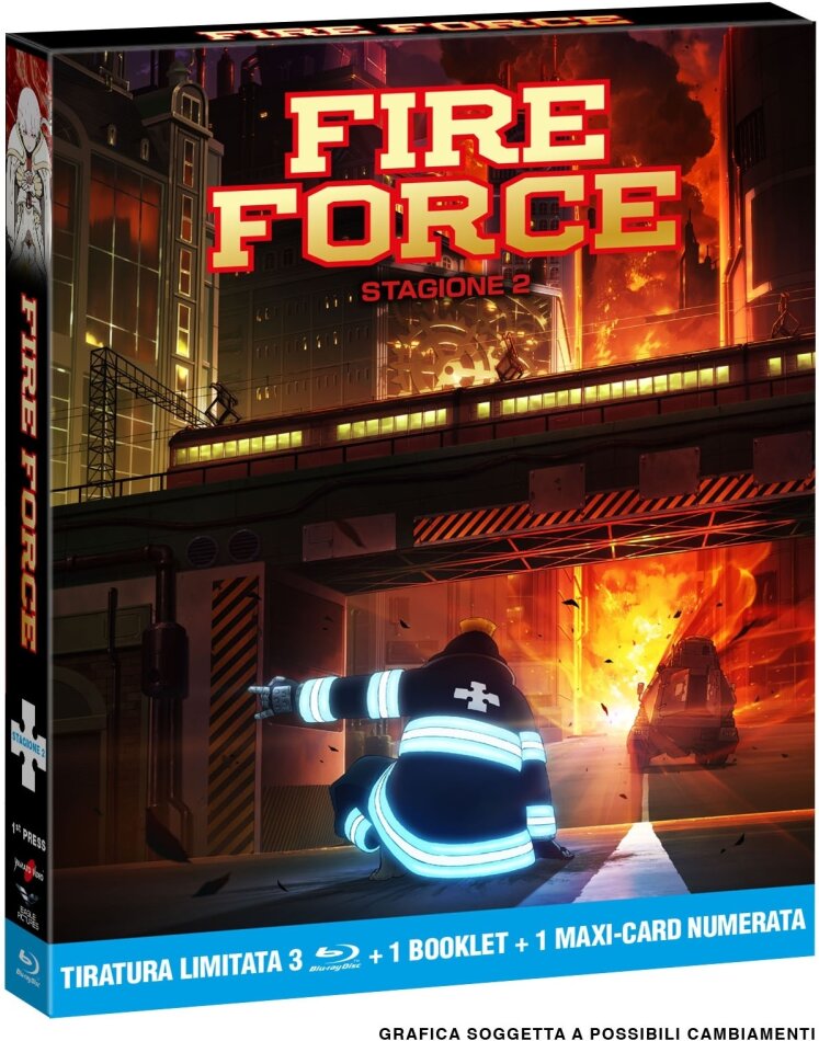 Fire Force - Stagione 2 + Booklet, + Card, Limited Edition, 3 Blu-rays