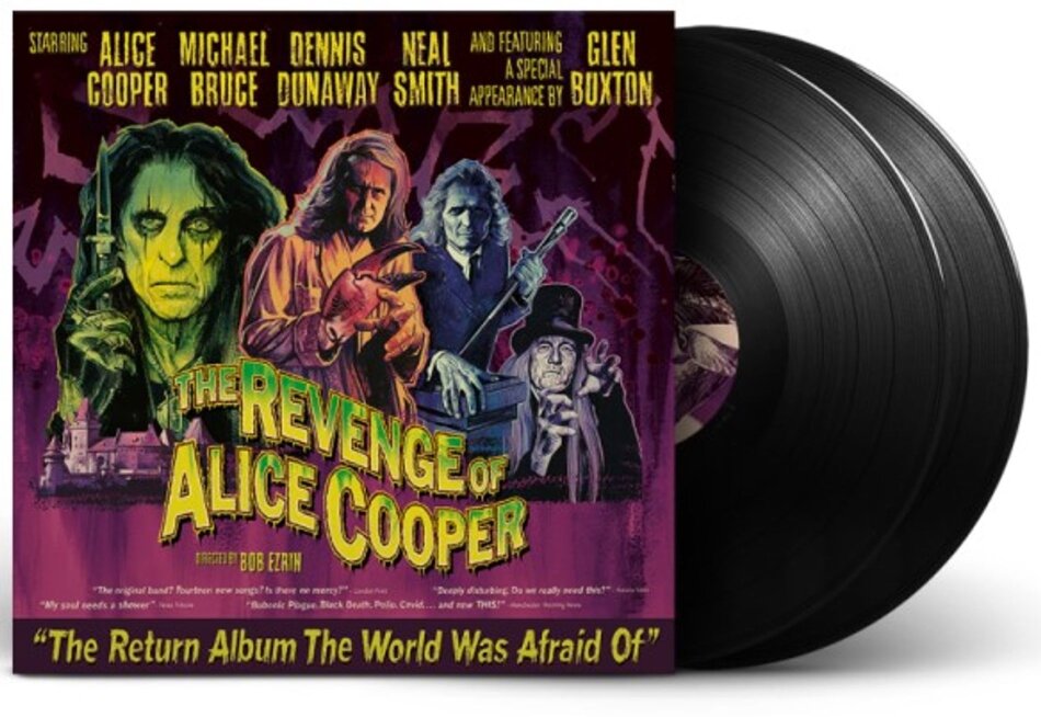 Alice Cooper - The Revenge Of Alice Cooper Black Vinyl, 45 RPM, 2 LPs