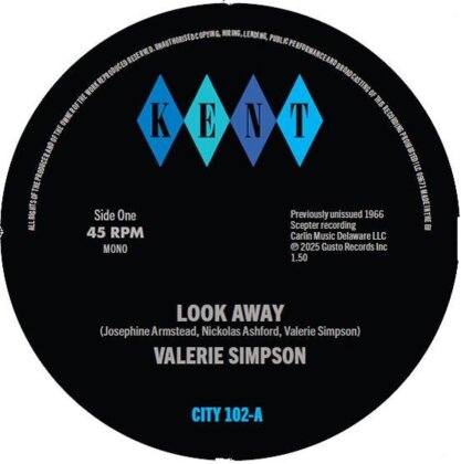 Valerie Simpson - Look Away/It's Just Love (7" Single)