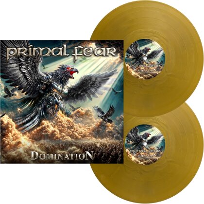 Primal Fear - Domination (Limited Edition, Opaque Gold Vinyl, 2 LPs)