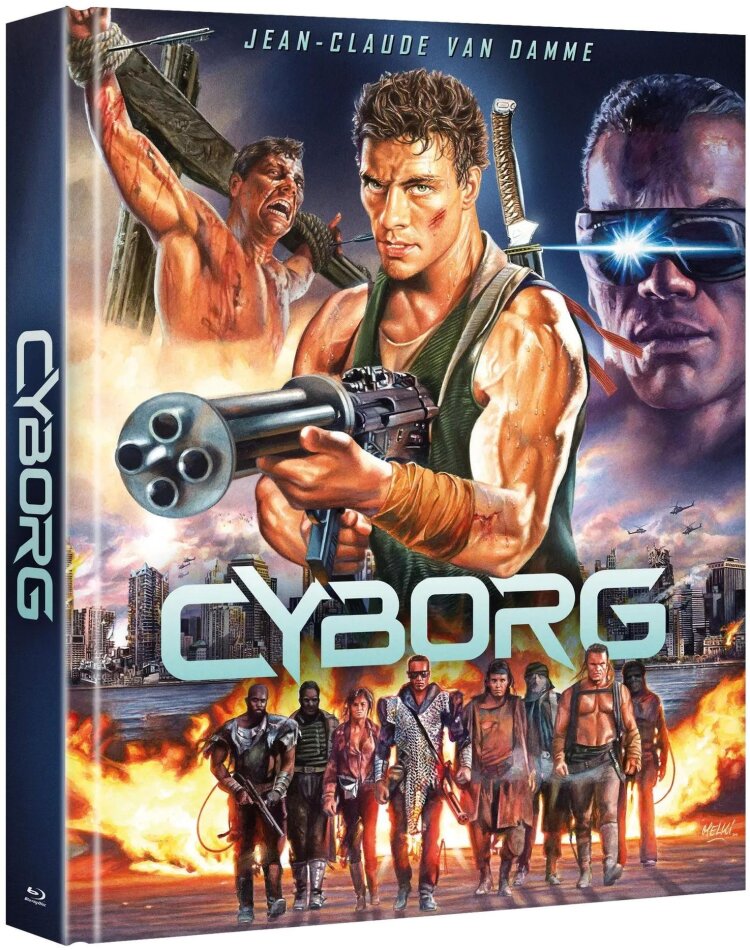 Cyborg (1989) Limited Edition, Mediabook, 2 Blu-rays