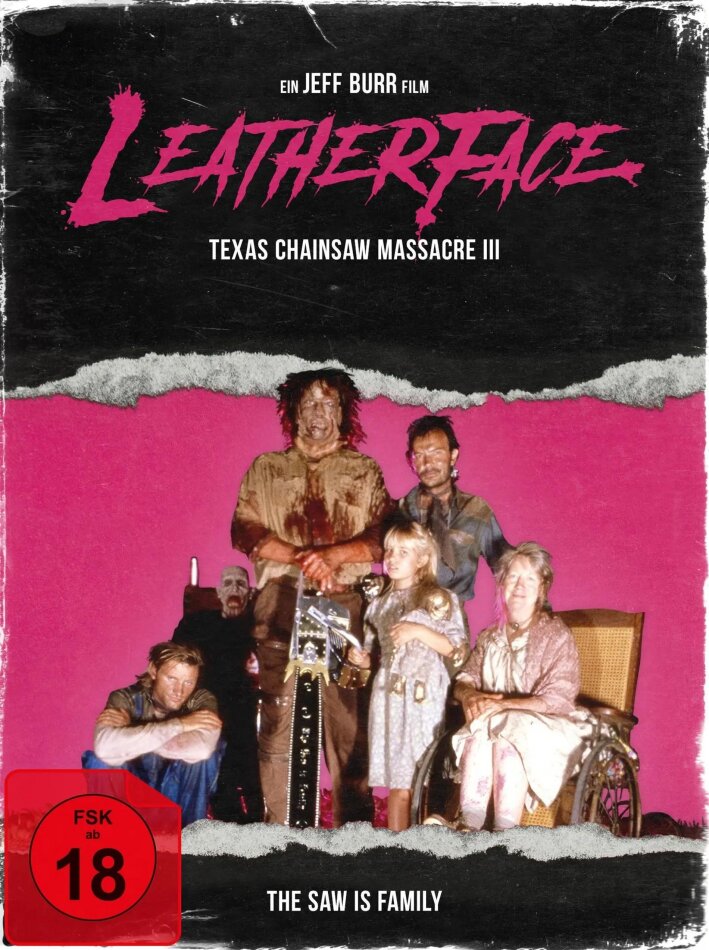 Leatherface: Texas Chainsaw Massacre 3 (1990) Digipack, Unrated, 2 Blu-rays + DVD