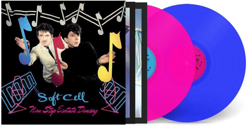 Soft Cell - Non-Stop Ecstatic Dancing 2025 Reissue, Deluxe Edition, Pink Blue Vinyl, 2 LPs