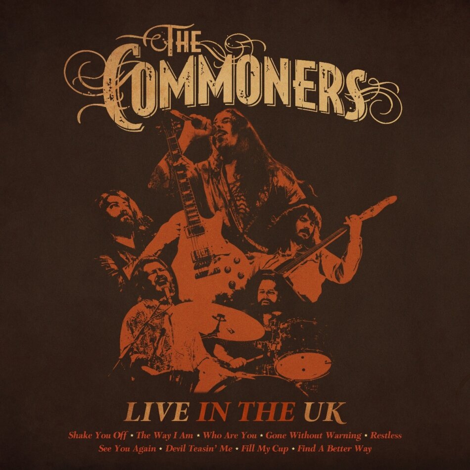 The Commoners - Live in the UK Digipack