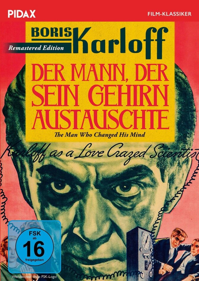 Der Mann, der sein Gehirn austauschte (1936) Pidax Film-Klassiker, Remastered