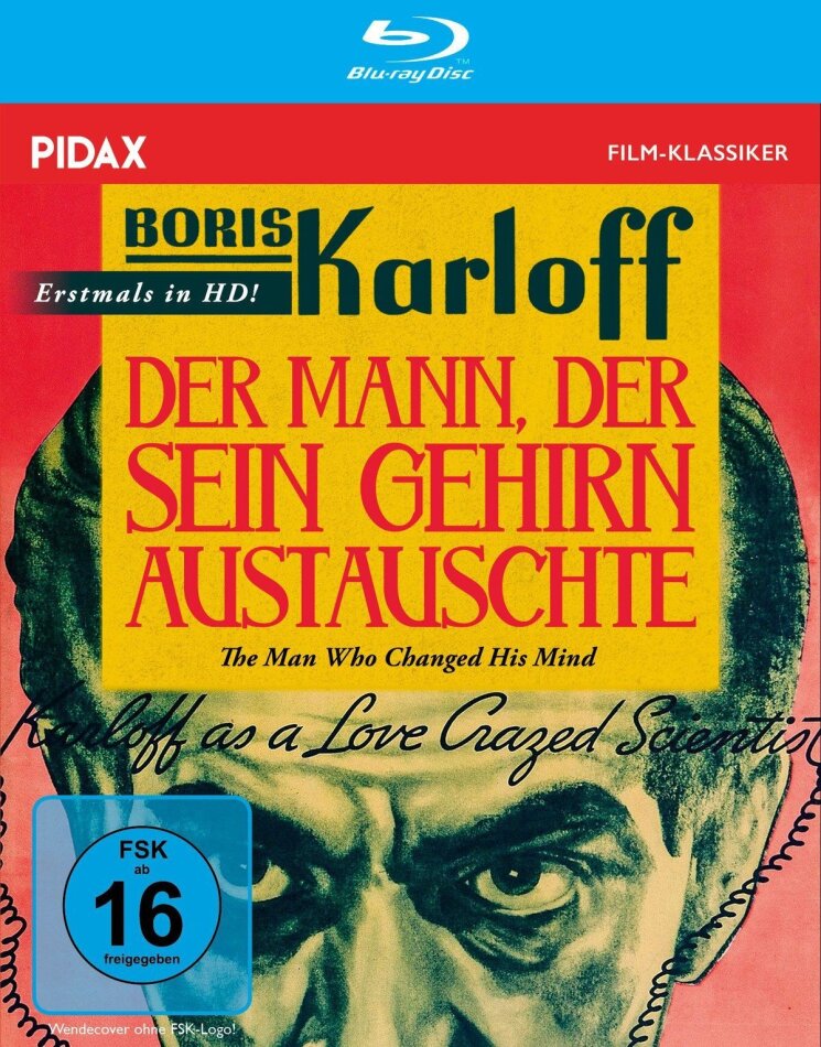 Der Mann, der sein Gehirn austauschte (1936) Pidax Film-Klassiker