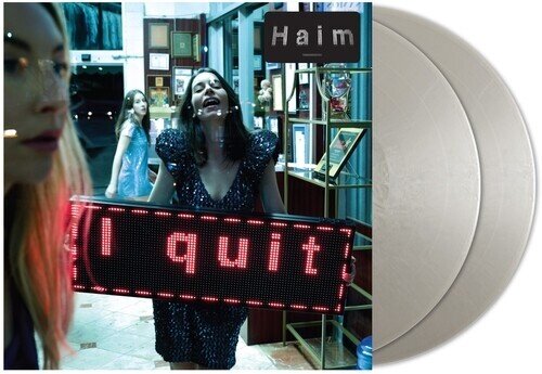 Haim - I quit Gatefold, Columbia Records, Silver Colored Vinyl, LP