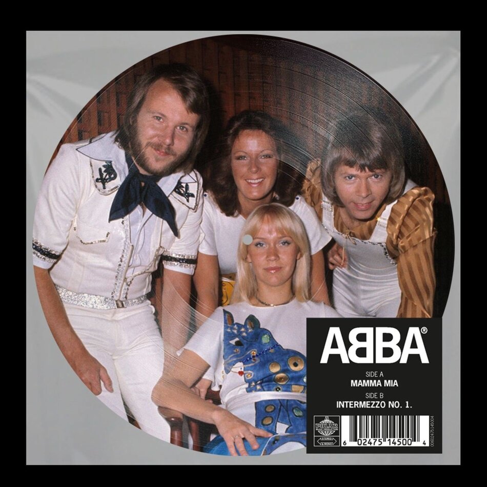 ABBA - Mamma Mia / Intermezzo No.1 Picture Disc, 7" Single