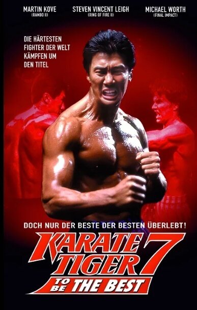 Karate Tiger 7 - To Be The Best (1993) Grosse Hartbox, Limited Edition