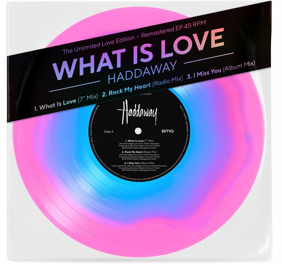 Haddaway - What Is Love - EP 10" Maxi