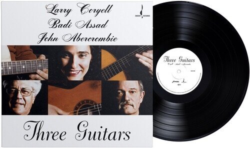Larry Coryell, Badi Assad & John Abercrombie - Three Guitars 2025 Reissue, Chesky, LP