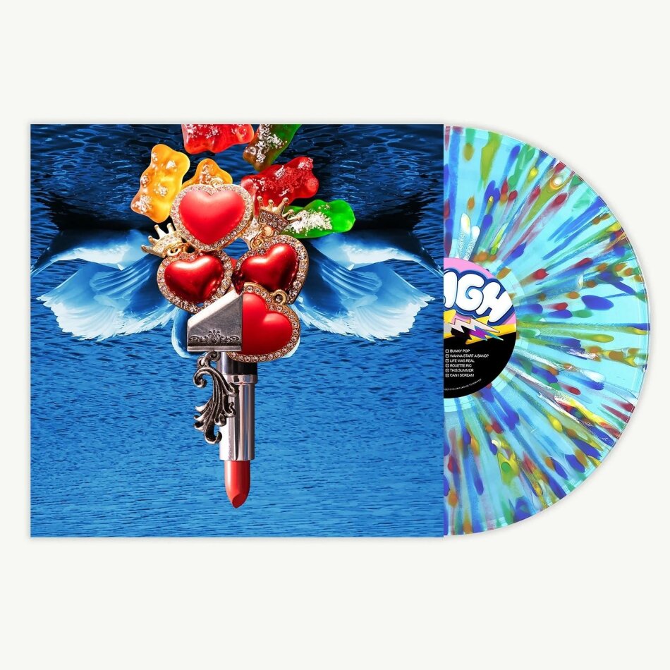Sleigh Bells - Bunky Becky Birthday Boy Gatefold, Clear Pink Blue Vinyl, LP